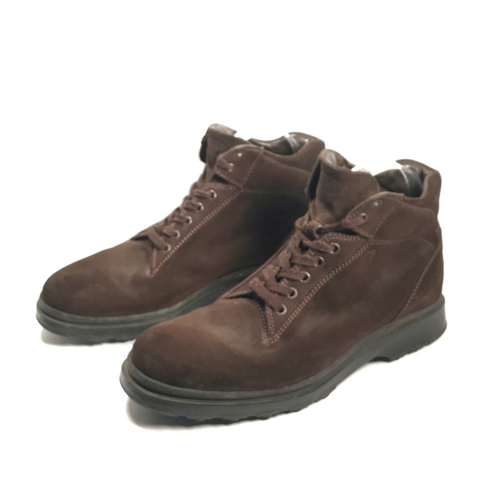 SOLD Tod’s Men’s Brown Suede Leather Lace-Up Boot - Picture 2 of 5
